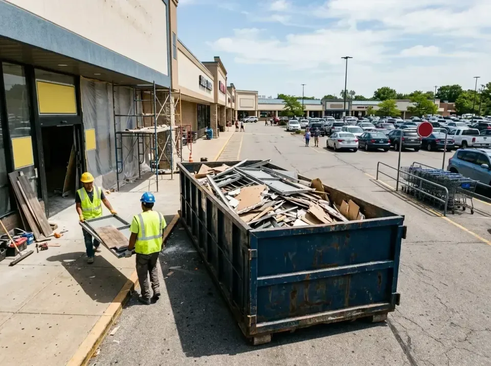 retail-store-renovation-debris-003 — frequently asked questions, Roll-off Dumpster Rentals in Munising, MI
